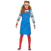 Smiffy Chucky Kostuum Halloween Meisje