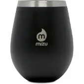 Mizu Wine Tumbler Ceramic Drinkbeker Black 330 ML