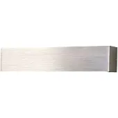 LINDBY LED-wandlamp Ranik, alu / grijs / zink, Hal, Aluminium, Modern, LED wandlamp