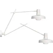 Grupa Products Wandlampe , Arigato, Wit, Werkkamer / Kantoor, Metaal