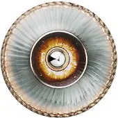 Design By Us New Wave Optic wandlamp XL Smoke