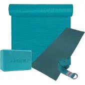 VirtuFit Premium Yoga Kit - 4-Delig - Ocean Green