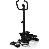 VITALMAXX fitnesstrainer stepper - Zwart