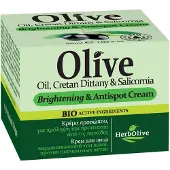 Herbolive Gezicht Crème Verhelderend & Tegen Vlekken *Olijfolie, Cretan Dittany & Zeekraal* 50ml