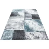 Muratap Hawaii vloerkleed / grijs laagpolig- 120x170 cm
