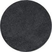 Muratap Basics effen rond vloerkleed laagpolig- 120 cm rond