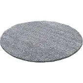 Muratap Basic rond shaggy vloerkleed licht hoogpolig- 160 cm rond