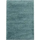 Muratap Monaco soft shaggy hoogpolig vloerkleed blauw / 80x250 cm