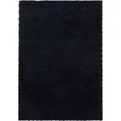 Muratap Monaco soft shaggy hoogpolig vloerkleed black- 120x170 cm