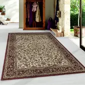 Muratap Mokhtar oosters klassiek laagpolig vloerkleed / creme-