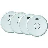 Profile 364000015 Optical smoke detector 85dB Kit 4 pieces