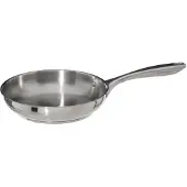 4Goodz Pfas vrij dubbelwandige rvs koekenpan 24 cm doorsnede ook inductie