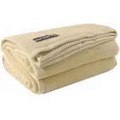 Good Night Diamond Deken - 100% Wol - 220x240 Cm - Ivoor