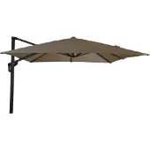 Lesli Living Libra zweefparasol 2,5x2,5 taupe - |