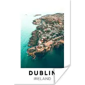 PosterMonkey Poster Ierland - Dublin - Zee - 20x30 cm