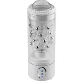 PDX Roto-Bator - automatische vibrerende mondmasturbator - wit