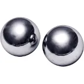 Master Series Kralen & kogels Titanica Extreme Stalen Vagina Balletjes