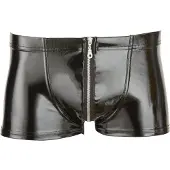 Black Level Gelakte Boxershort - Zwart - S