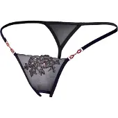 Cottelli collection Avostringit Musta