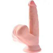 King Cock Plus Realistische Dildo Met bewegende Balzak - 21.5 cm