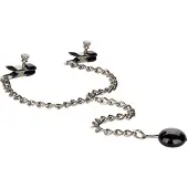 Calexotics CalExotics-tepelklemmen met Gewicht - Zilver