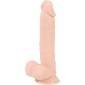 Nature Skin - dildo met zuignap, levensecht (natuurkleur, medium)