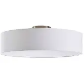 LINDBY - Sebatin Plafondlamp Ø50 White/Nickel
