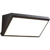 LINDBY Buitenverlichting , Abby, Zwart, Balkon, Kunststof, Modern