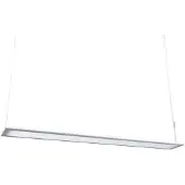 Arcchio Hanglamp Samu, dimbaar, wit / opaal, Werkkamer / Kantoor, Kunststof, Modern
