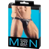 Svenjoyment Underwear - heren jockstrap - glanzend - zwart - XL