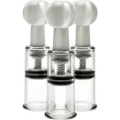 Size Matters Master Series Stimulerende middelen Tepel - Vagina Pompjes - 3 stuks