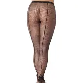 Rimba Amorable by Visnetpanty met Achternaad - Zwart - One Size