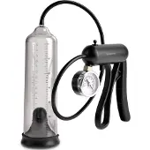 Pump Worx - Pump Worx Pro-Gauge Power Pump - Pumps Penis Transparant