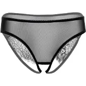 Daring Intimates - Nicolette Zwart Kruisloos Slipje - S/M