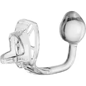 Perfect Fit - Penisring met Anaalplug - Zwart - Armour Tug