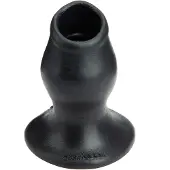 Oxballs Pig Hole Tunnel Plug Large - Zwart