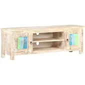 vidaXL Tv-meubel 120x30x40 cm ruw acaciahout