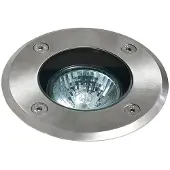 Astro Gramos - 1 Buitenlamp voor inbouw in grond en terrassen, roestvrij staal, IP65, GU10