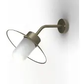 Roger Pradier Belcour Wandlamp Model 8 Sandstone | Frosted