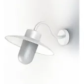 Roger Pradier Belcour Wandlamp Model 1 White | Frosted