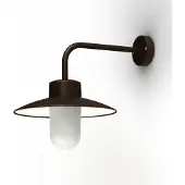 Roger Pradier Belcour Wandlamp Model 9 Old rustic | Frosted