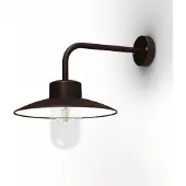 Roger Pradier Belcour Wandlamp Model 9 Old rustic | Clear