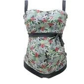 Petit Amour Badpak 'ALENA' donkergrijs / gemengde kleuren
