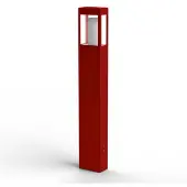 Roger Pradier Tetra Model 4 Sokkellamp Tomato red | E27 70W
