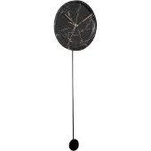 Karlsson Wandklok Pendule Longue - Zwart - Ø25cm