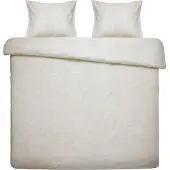 Damai dekbedovertrek Ebba - Biologisch Katoen - 200x200/220 cm - Beige + 2 kussenslopen 60x70