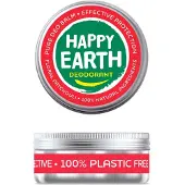 Happy Earth 100% Natuurlijke Deodorant Balm Floral Patchouli 45 Gr
