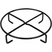Valhal Outdoor Onderzetter & Pannenhouder - Zwart, Staal, Diameter 20cm - VH20LS