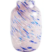 HAY Splash Round vaas L 30 cm Light pink-blue