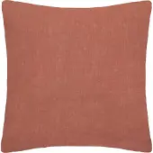 Atmosphera kussensloop 100% Linnen - 63 x 63 cm - Roze terracotta